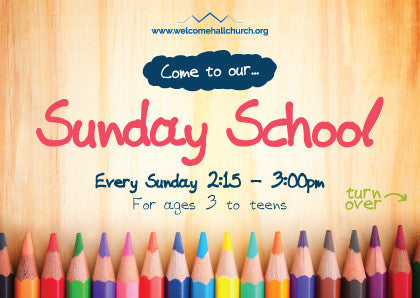 Sunday School Invitations Free 4