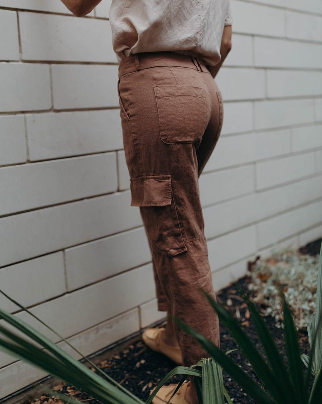 MICAH PANT - PECAN - 6