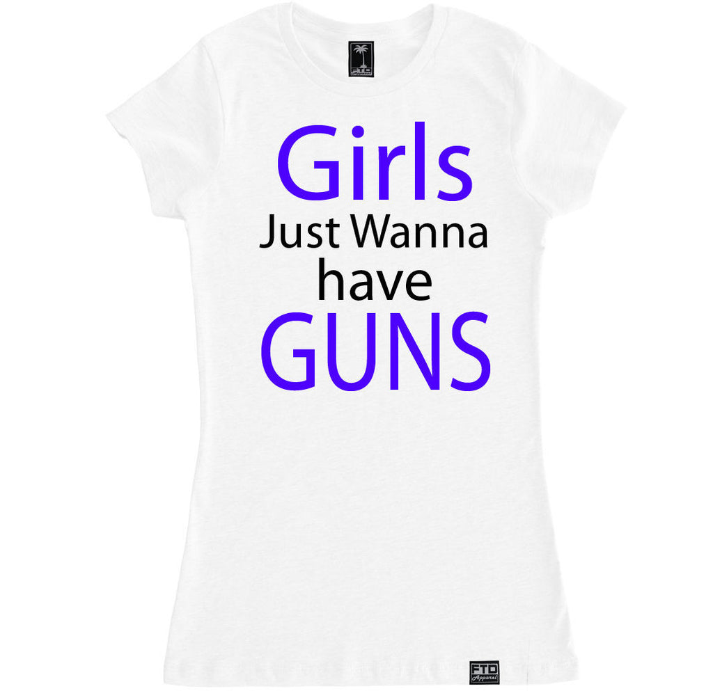 Women's GIRLS GUNS T Shirt – FTD Apparel