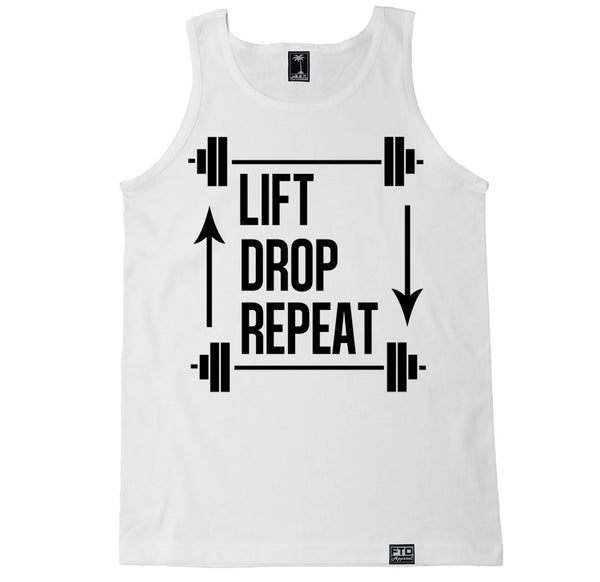 Men's LIFT DROP REPEAT Tank Top – FTD Apparel