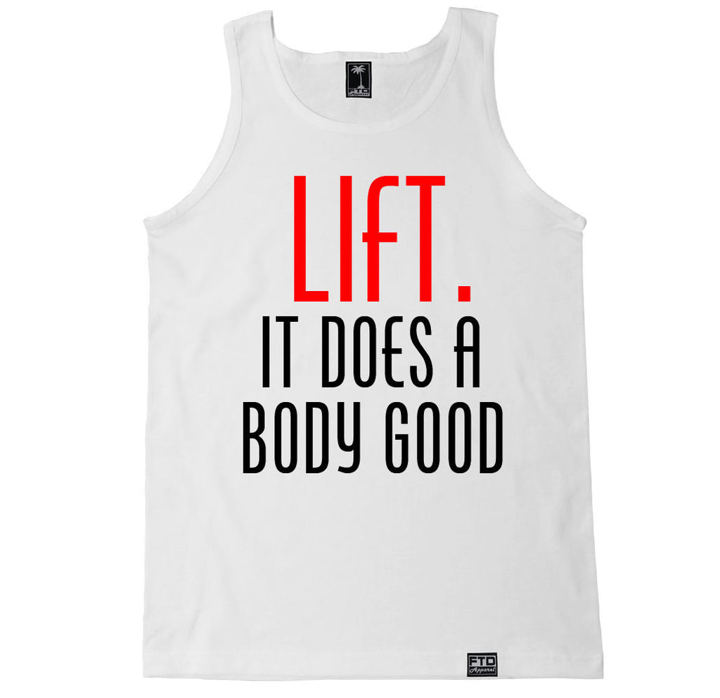 Men's LIFT IT DOES A BODY GOOD Tank Top – FTD Apparel