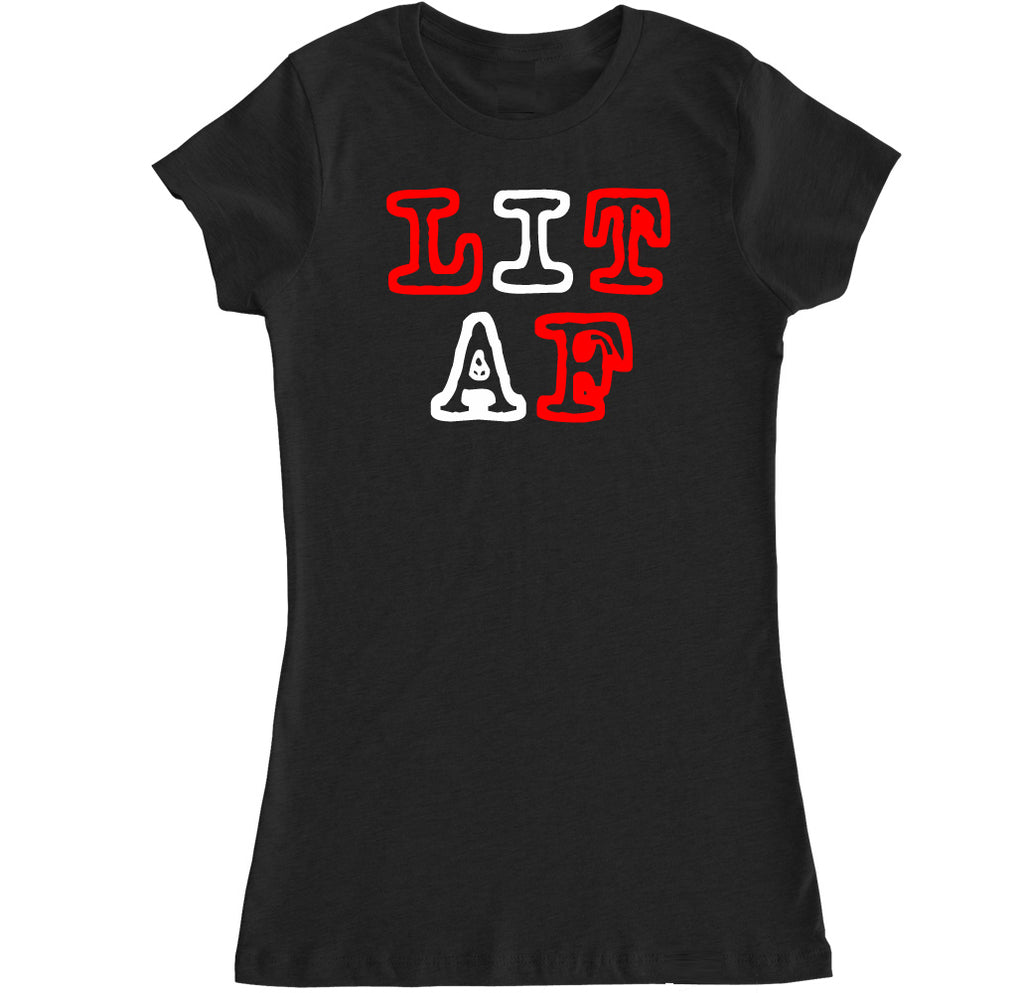 Women's LIT AF T Shirt – FTD Apparel