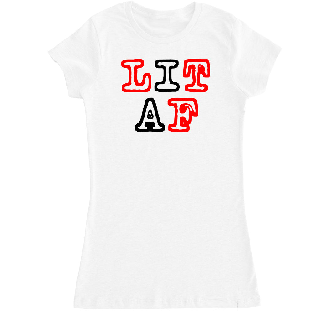 Women's LIT AF T Shirt – FTD Apparel