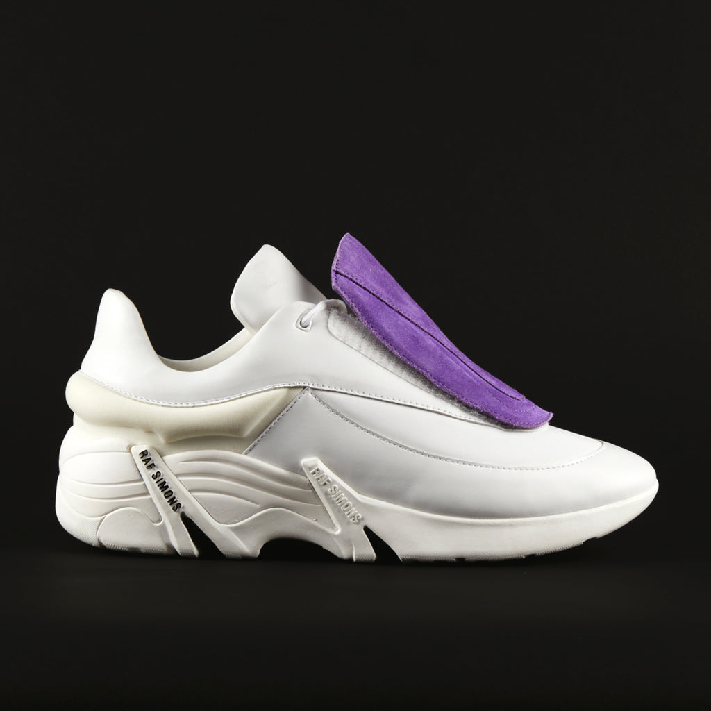 raf simons white sneakers