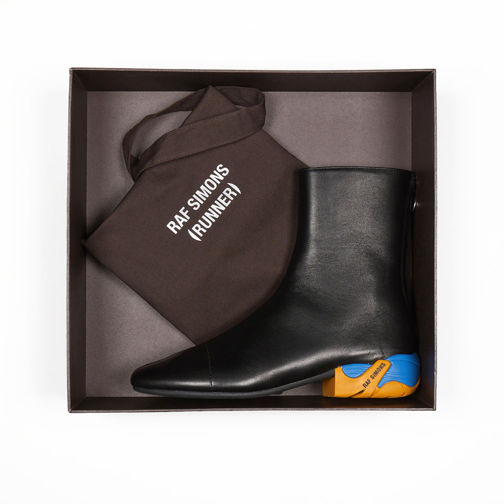 raf simons cowboy boots