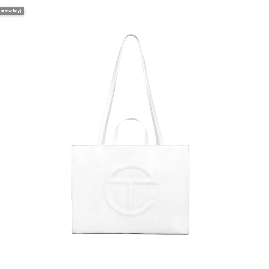 Telfar Large White Shopping Bag – SECTS SHOP