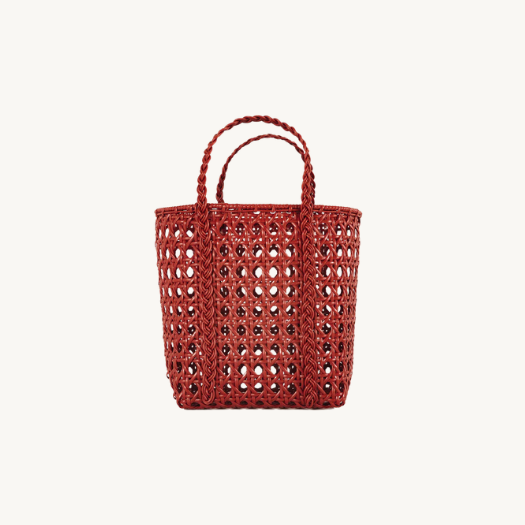 Papaya Art Bag- Luxe Tote "Beautiful"