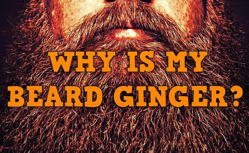 MY HAIR IS NOT GINGER, SO WHY IS MY FACIAL HAIR?