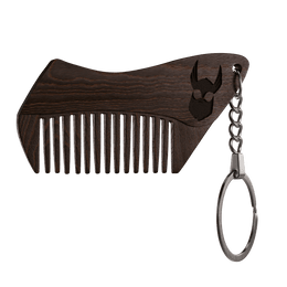 Keychain Beard & Mustache Comb