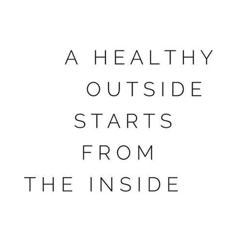 A healthy outside starts from the i