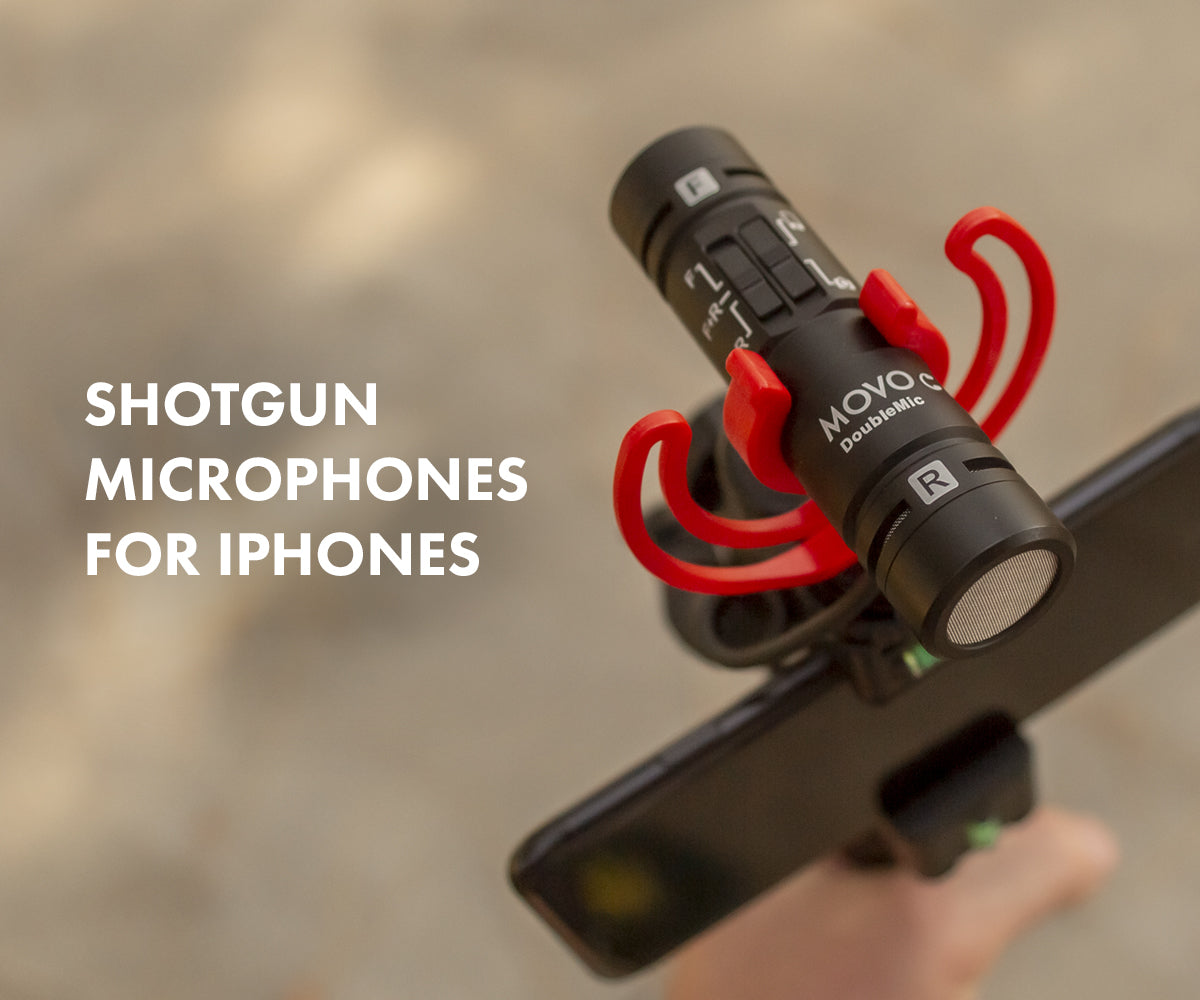 genade Brochure Besmettelijk Movo iPhone Shotgun Mics | The Best Shotgun Mics for iPhones