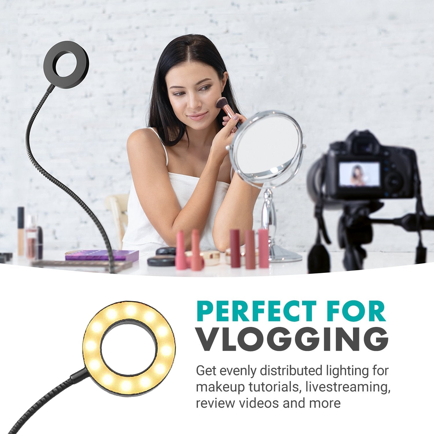 VGC-1 | Selfie Ring Light Kit | Selfie Light | Movo