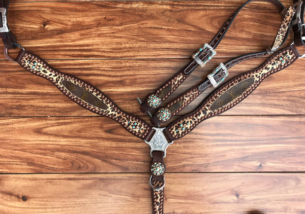Klassy Cowgirl Re-purposed Louis Vuitton Headstall and Breast Collar S –  Tack N More