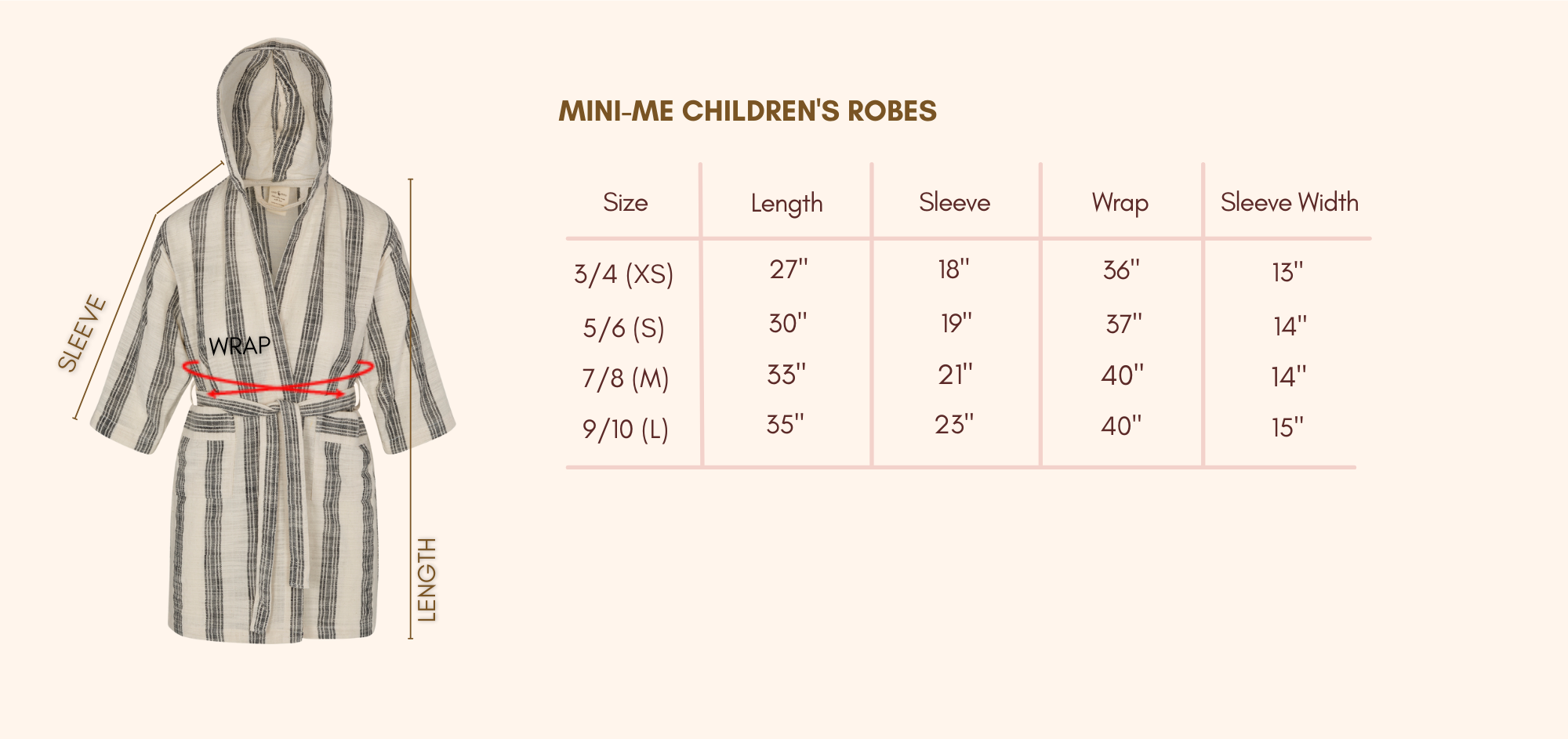 Mini-me Children's Robes