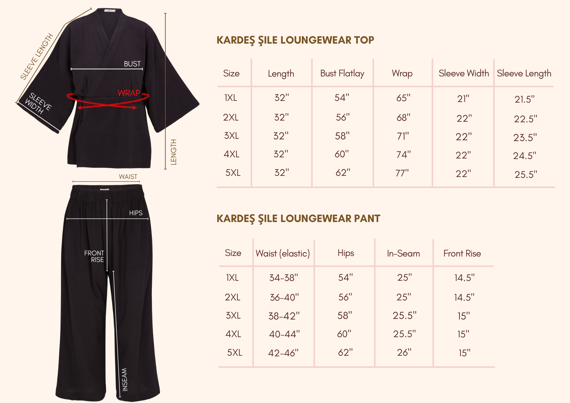Kardes Sile Loungewear Set