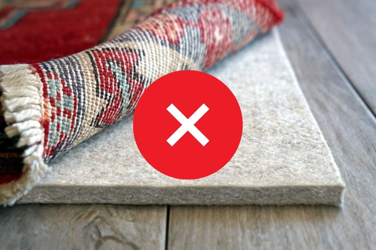 when not to use a thick rug pad