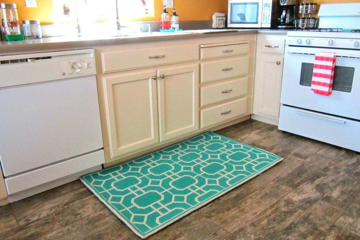 non slip rug pad for the kitchen