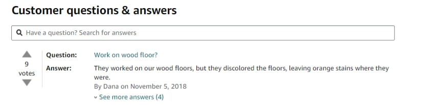 negative review of furniture grippers