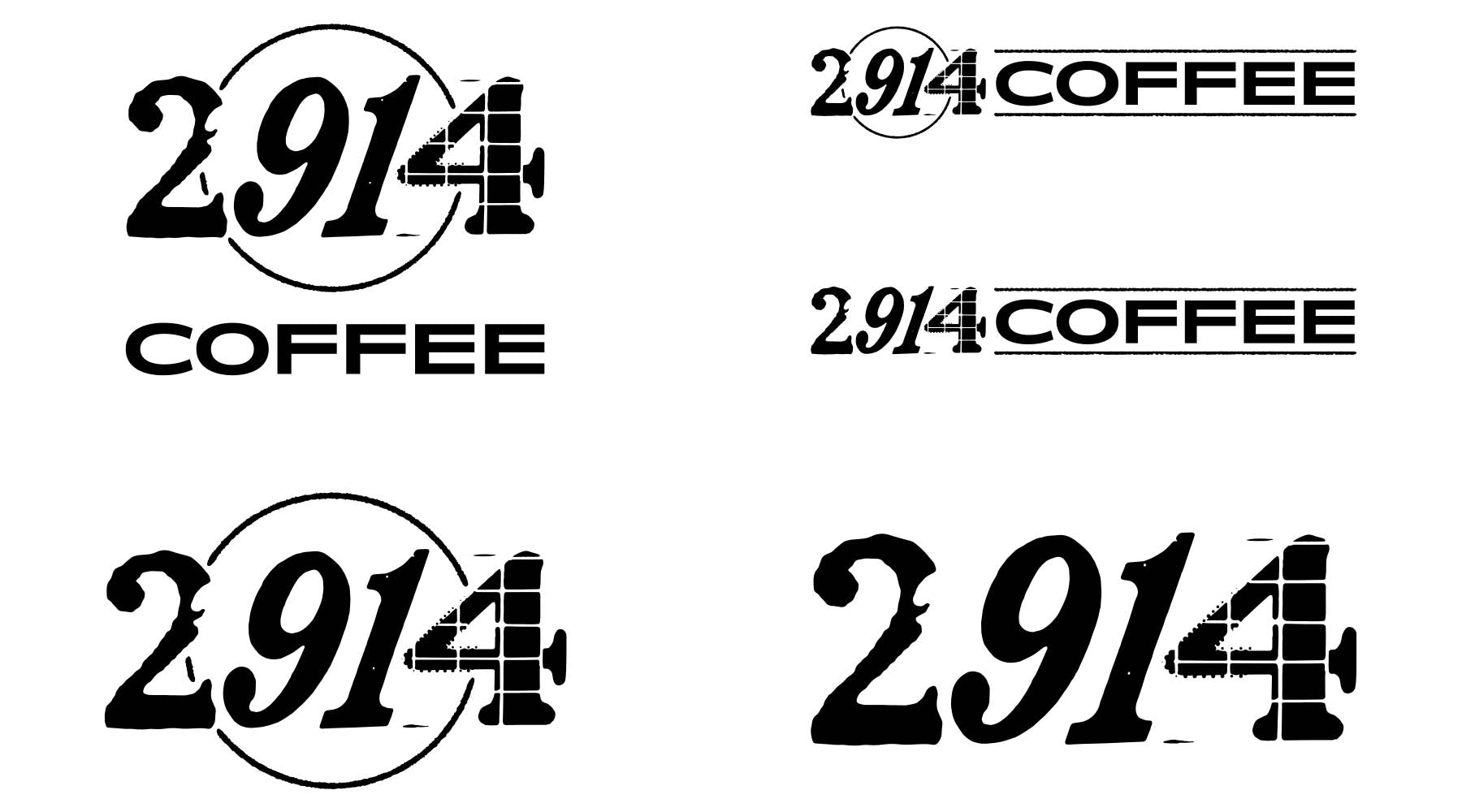 2914 logo design coffee denver