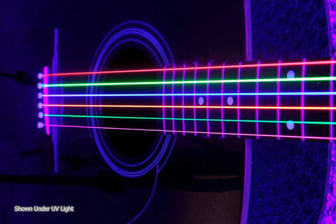 Dr Strings Nmca 12 Neon Hi Def Multicolor Medium 12 54 Acoustic