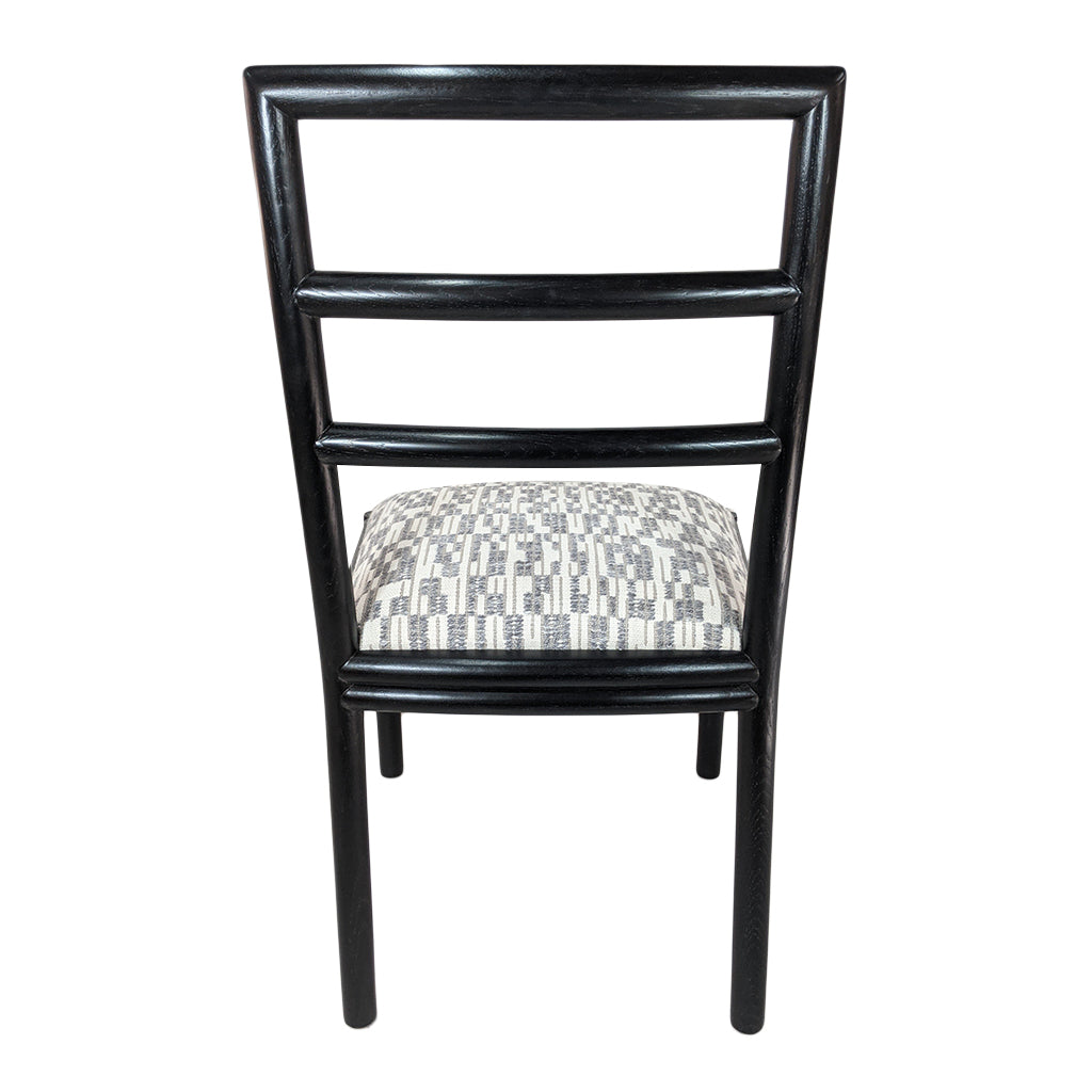 Varenne Side Chair<br><small>Finish: Ebony</small><br><small>Fabric: COM</small><br><small>by @lawsonfenning</small>