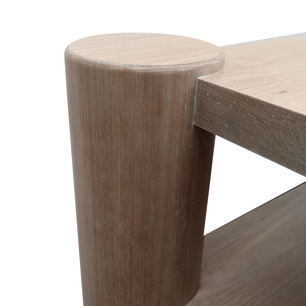 Yosemite Table - 60W x 60D<br><small>Finish: Cerused Oak</small><br><small>by @lawsonfenning</small>