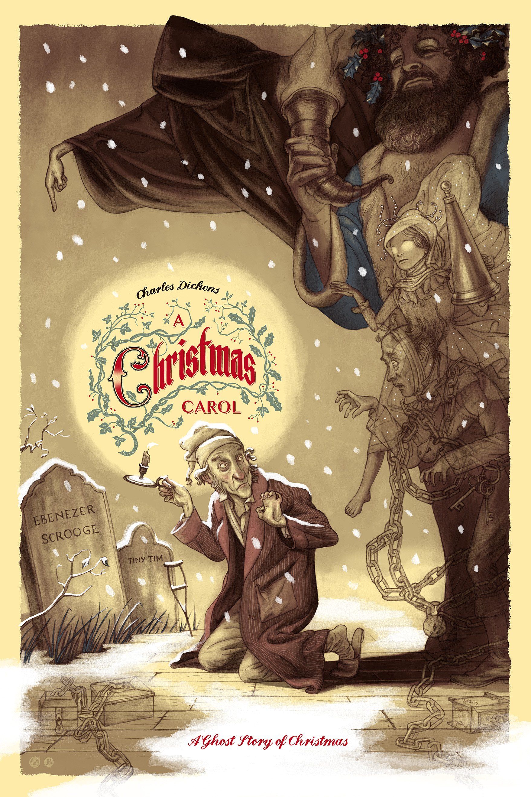 A Christmas Carol - Spirits of Winter Variant | Mad Duck Posters
