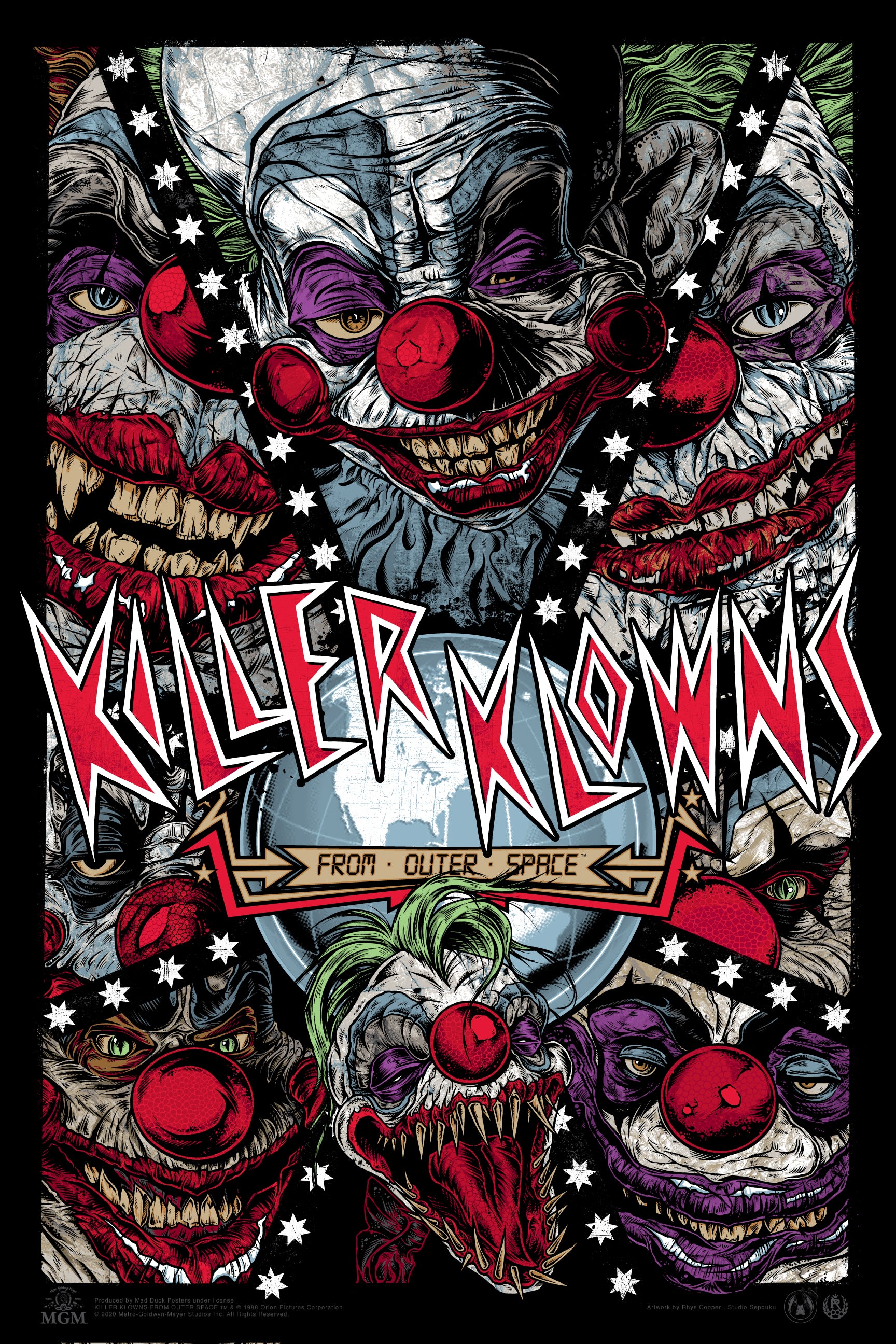 Killer Klowns From Outer Space - Regular - RC | Mad Duck Posters