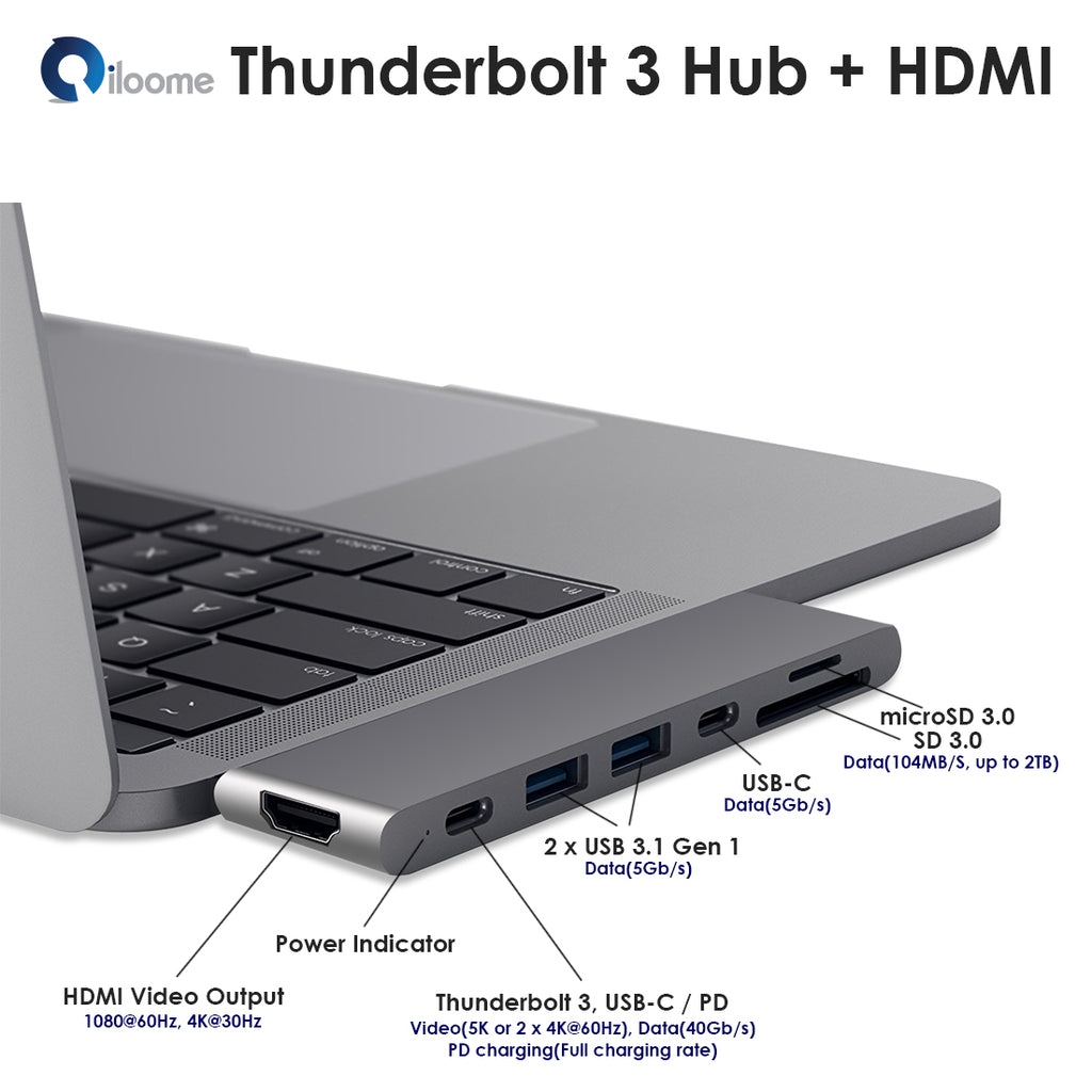 thunderbolt hub macbook pro