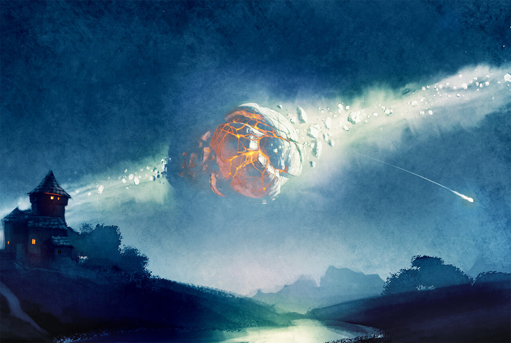 Image result for broken moon fantasy art
