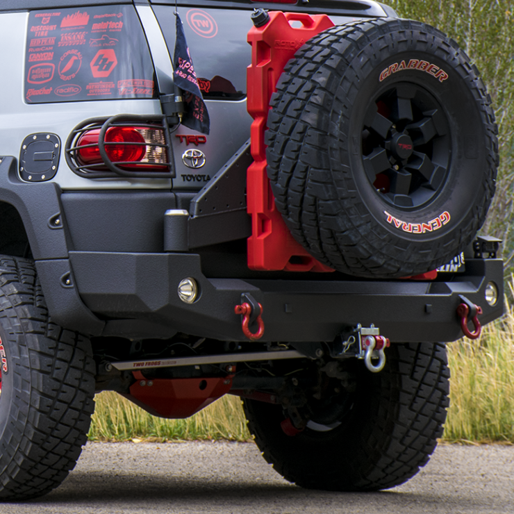 Expedition One Fj Cruiser Rear Bumper With Tire Carrier