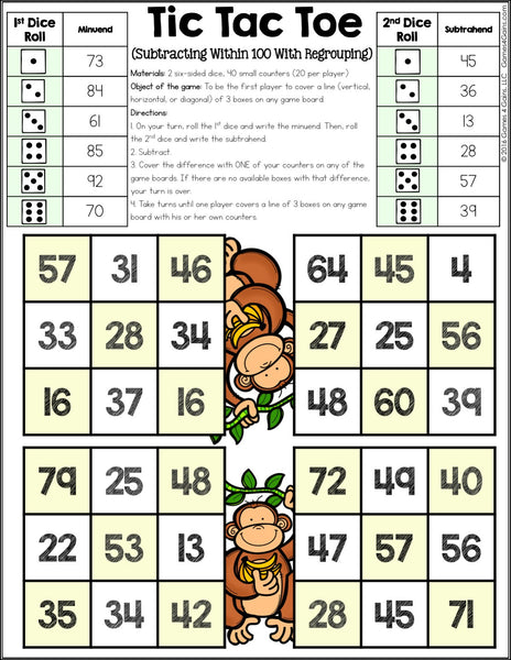 2nd-grade-operations-games-games-4-gains