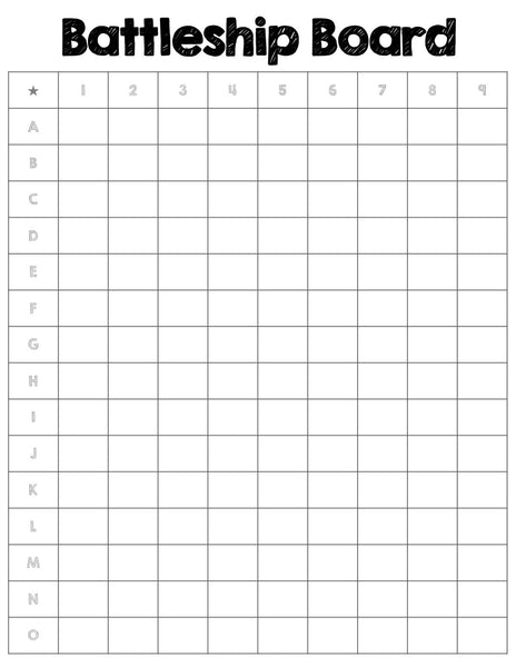 Customary Measurement Conversions Battleship (4th Grade) – Games 4 Gains