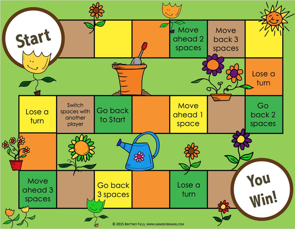 Plants Board Game – Games 4 Gains