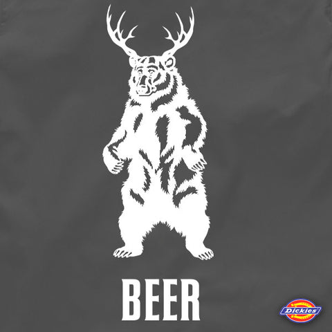 Bear + Deer \u003d BEER Funny MENS T-Shirt 