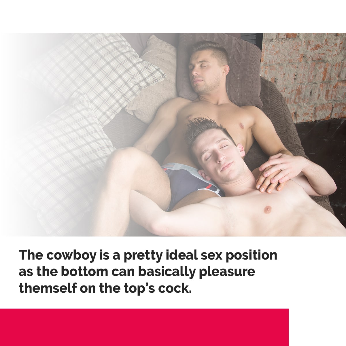 Gay Sex Position Cowboy
