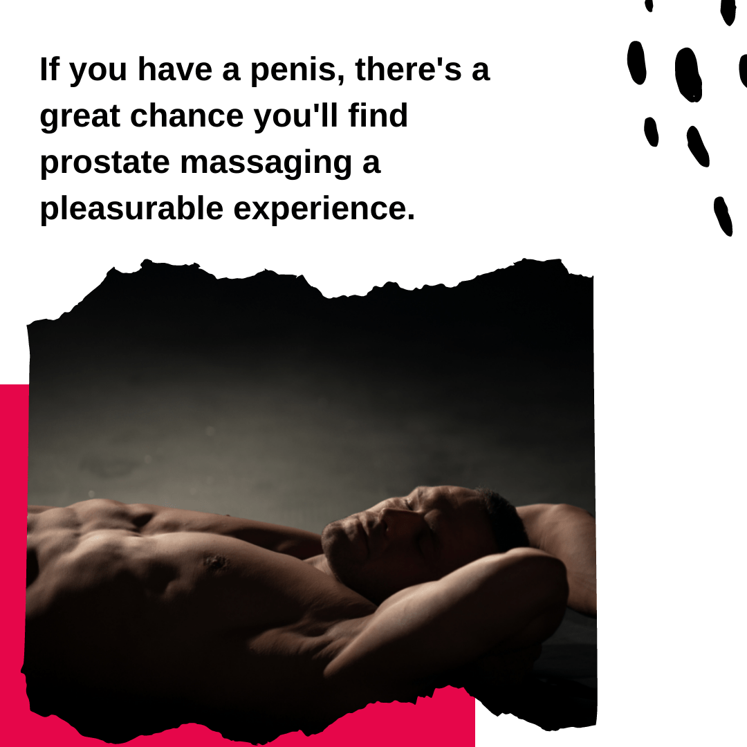 How can you prepare for a prostate massage?