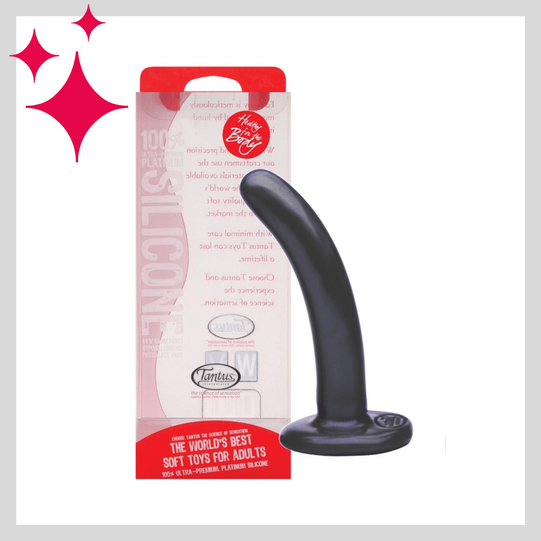 Gode ​​en silicone en soie Tantus