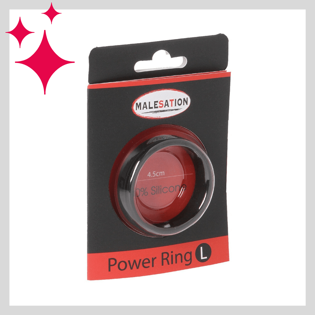 Malesation Power Cock Ring - 100% Silicone