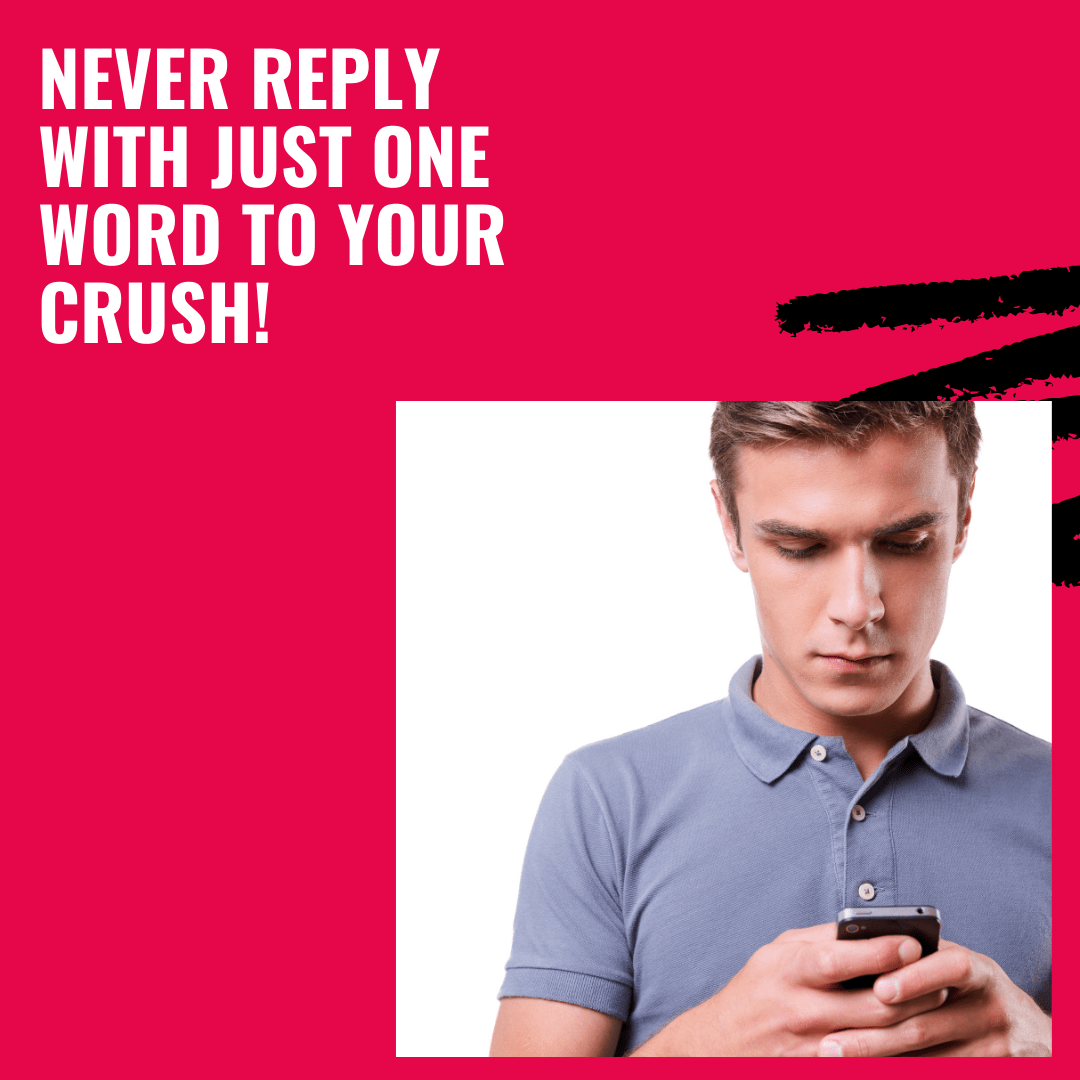 Avoid one-word responses.