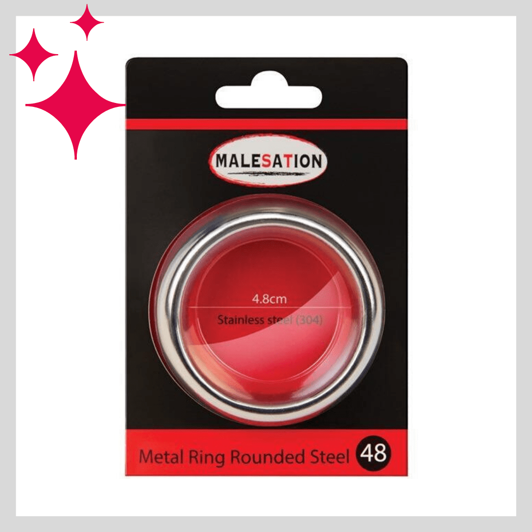 Malesation Nickel Free Stainless Steel Cock Rings - 3 Sizes