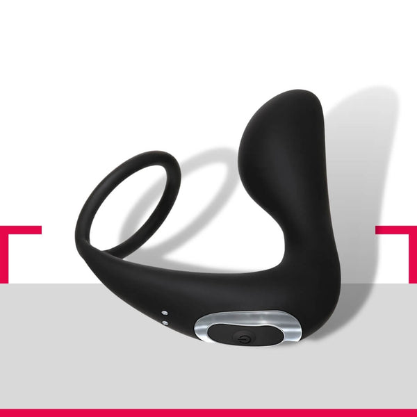 prostate massager with cock ring