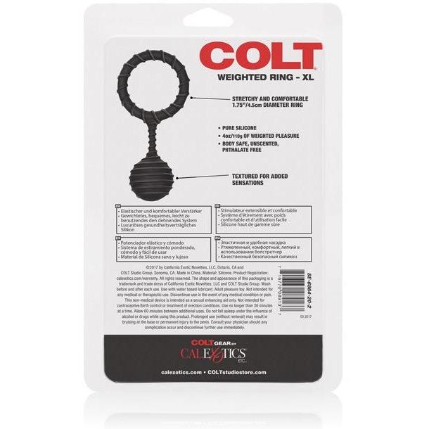 Shop Colt Weighted Ring Stretchy Cock Rings Adam S Toy Box