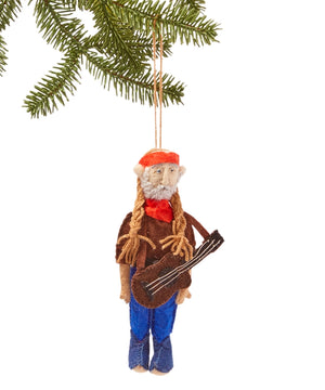 Willie Nelson Ornament - Candlestock