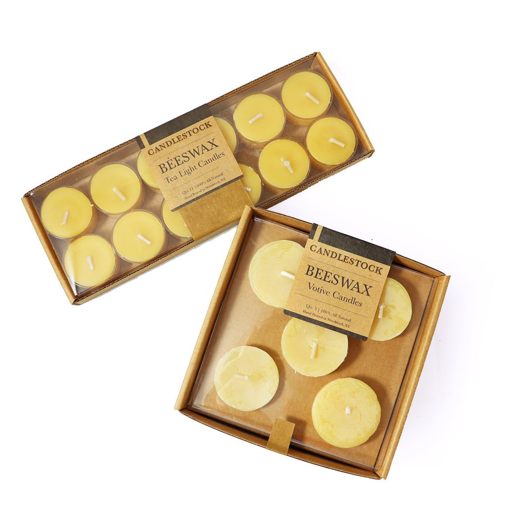 Medium Beeswax Shamosh Candle Bulk Pack 100 Pieces