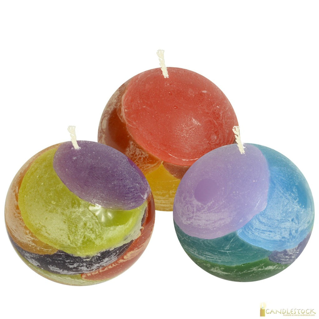 Layered Ball Candle — Candlestock