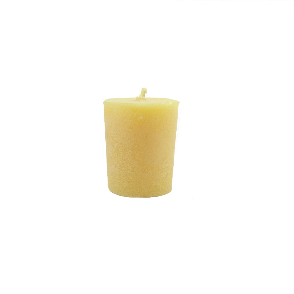 Set of 5 White Beeswax candles-100% Pure white Beeswax Pillar candle-2  diameter beeswax candle-handmade white beeswax candles