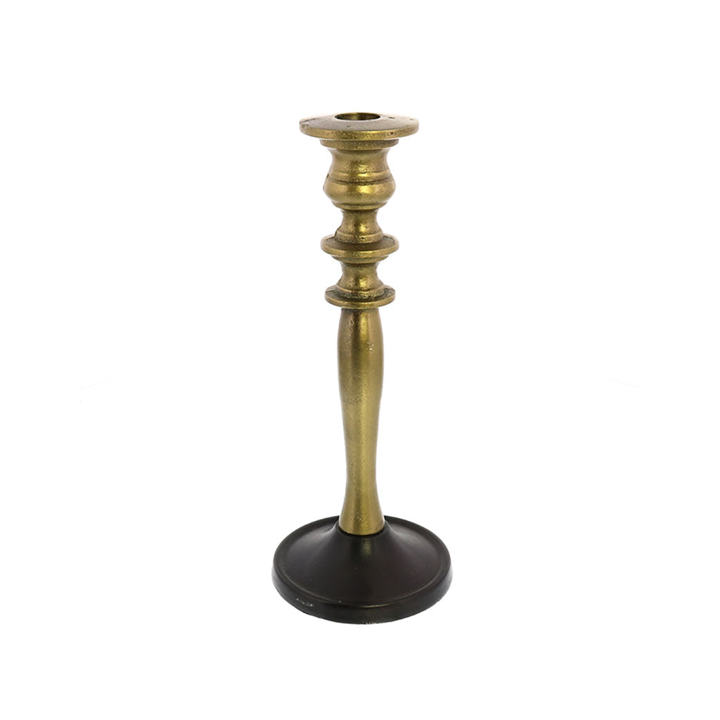 Brass Morgan Moon Taper Candle Holder – Candlestock