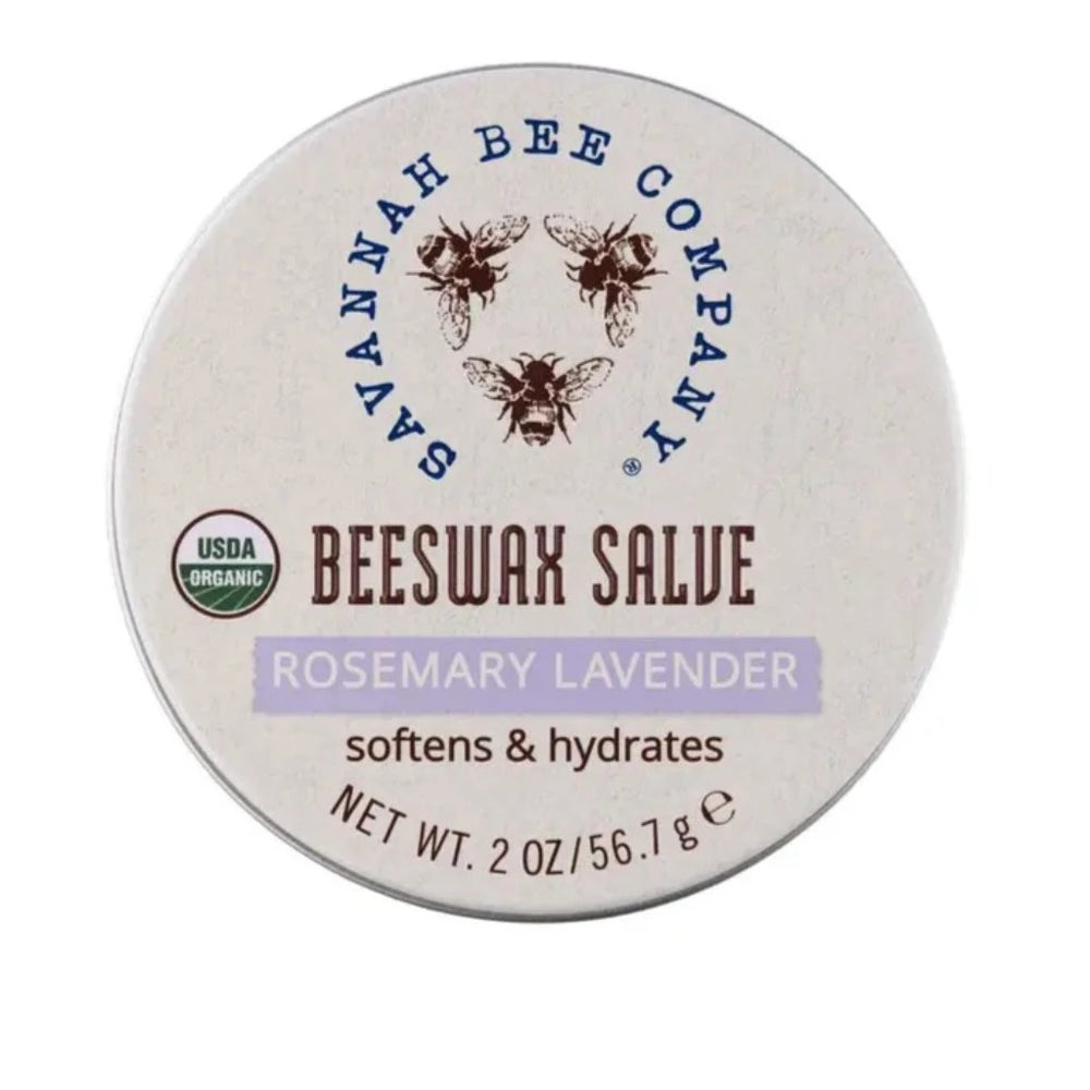 Organic Beeswax Salve - Rosemary & Lavender