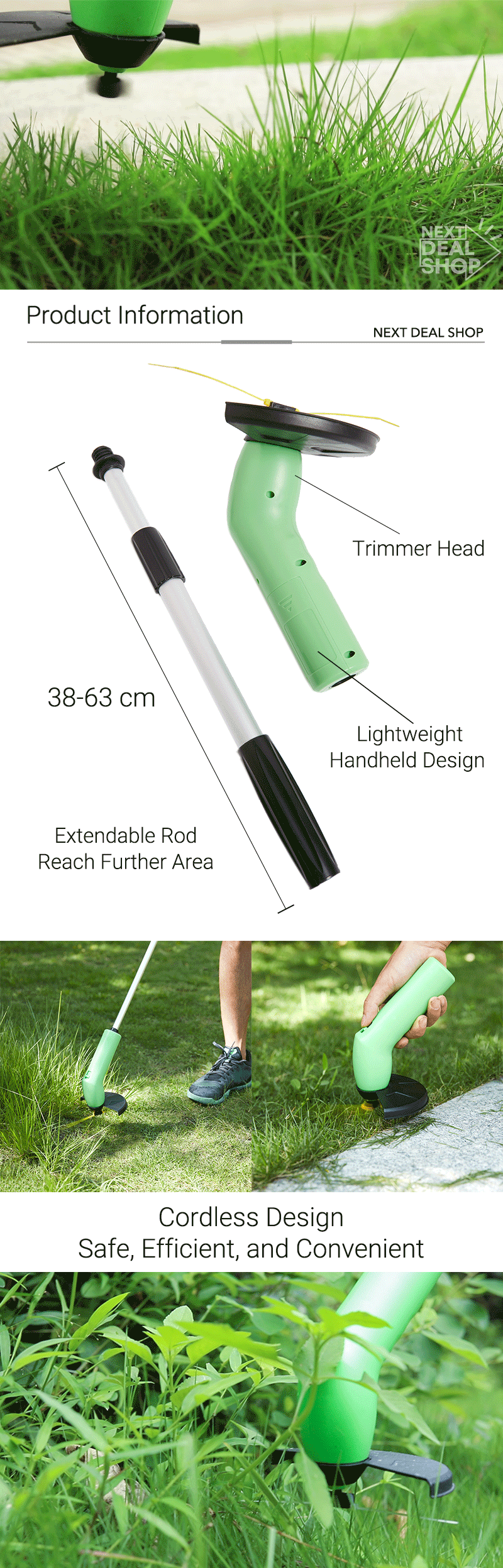 handheld mini grass weed trimmer